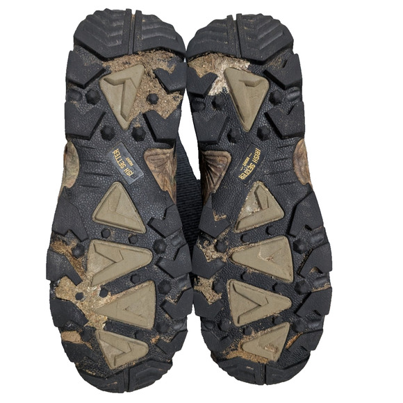 Red Wing Irish Setter Deer Tracker Boots Mens 13 Scent Ban Camo Waterproof Hunt
